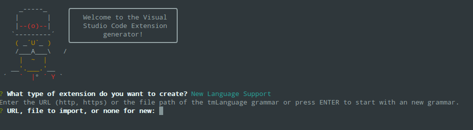 yo code language support